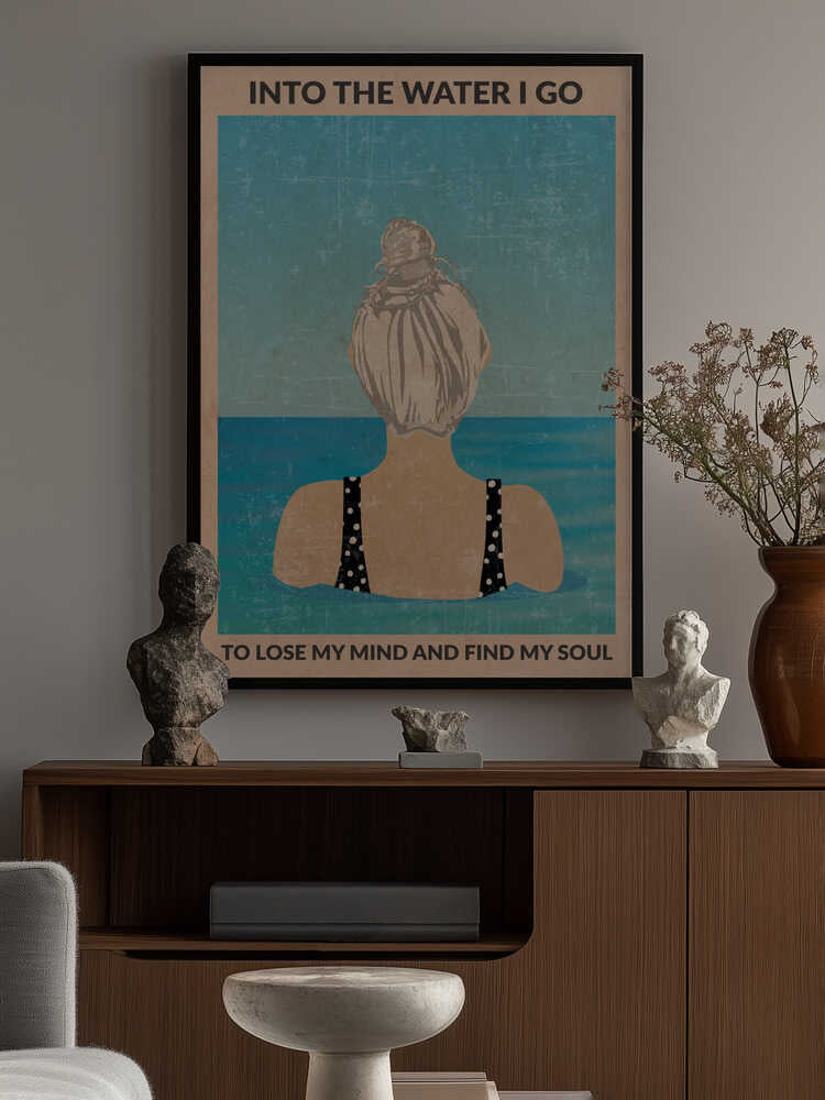 Into the Water (silver) Poster