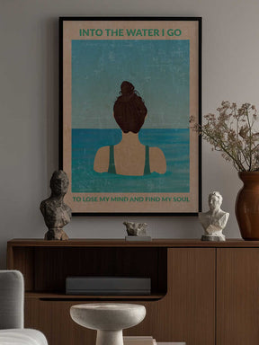 Into the Water Standard Wall Art Poster