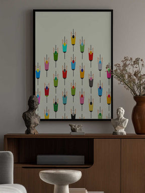 Leading the Pack Poster