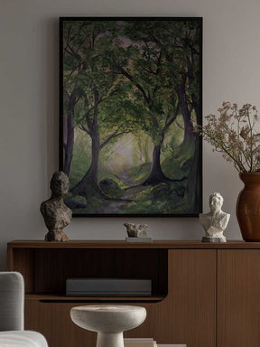 The forest path Poster