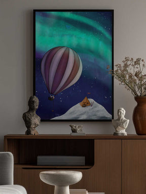 Hot air balloon trip Poster
