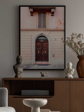 Bologna in Pink | Italy travel photography Poster