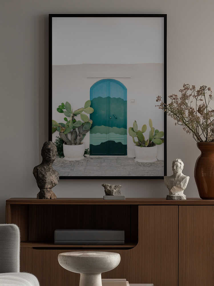 The Ostuni Door Poster