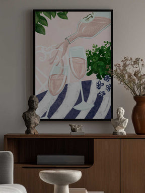 Sparkling rosé Poster