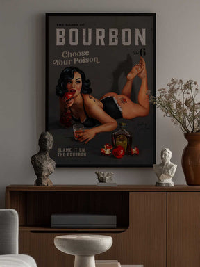 Babes of Bourbon Vol 6 Choose Your Poison Sexy Pinup Poster