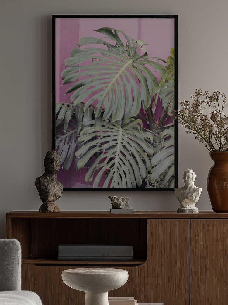 Monstera leaf La Muralla Poster