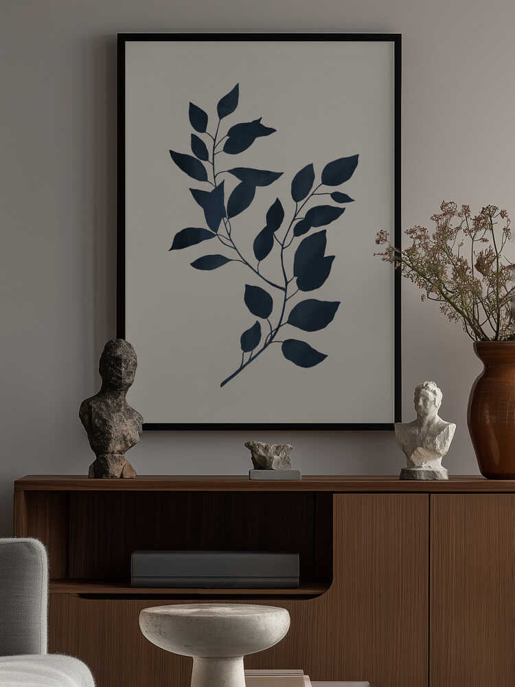 Botanical Silhouette 2 Poster