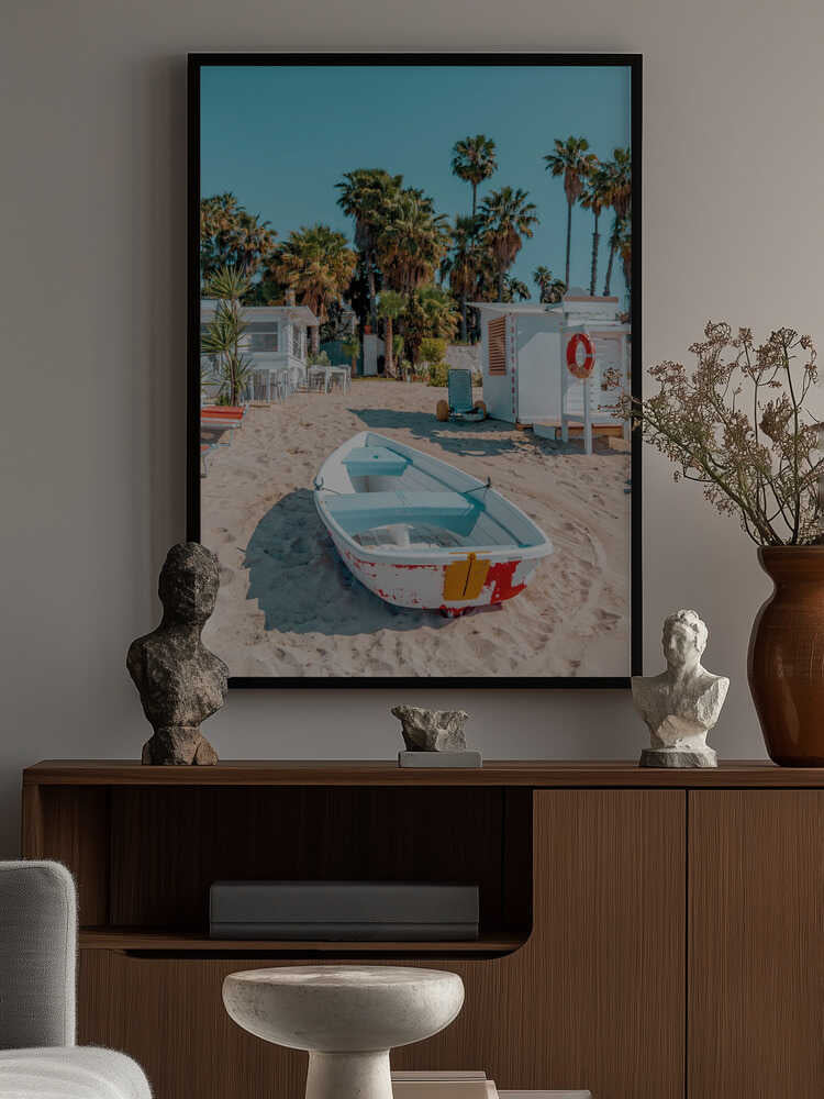 Sicilian Beach Vibes Poster