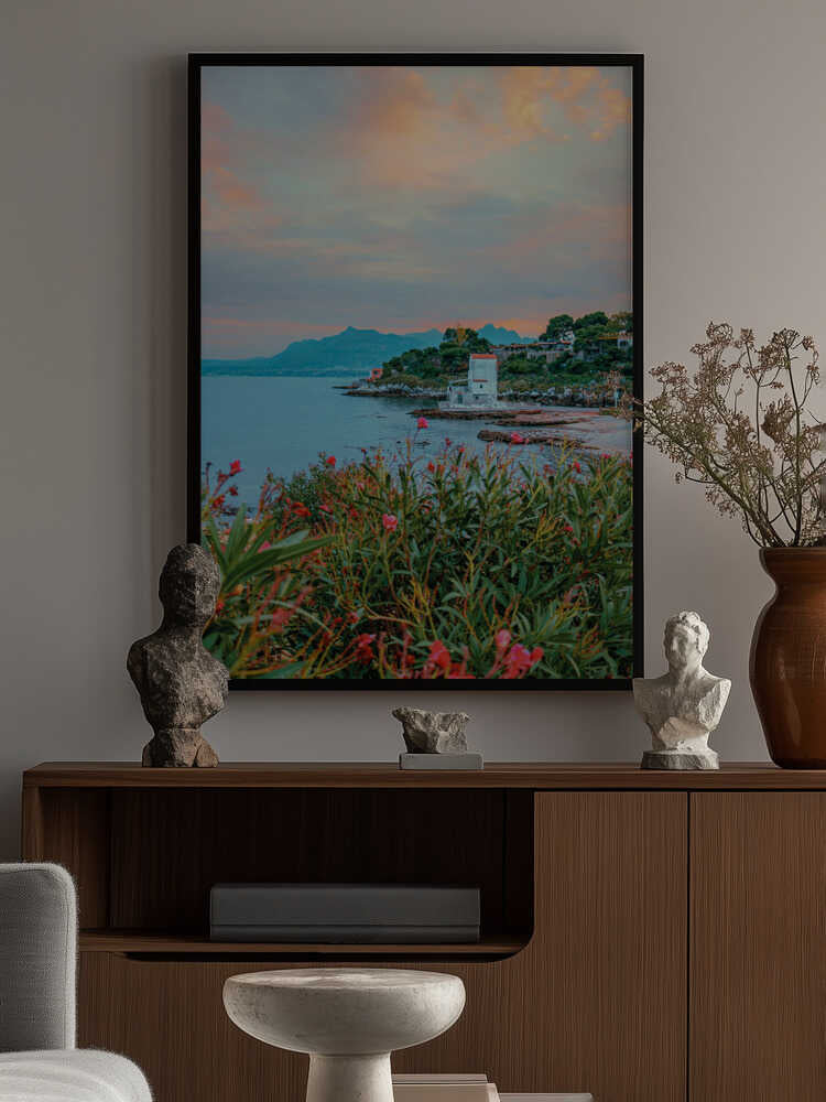 Sicily After Sunset Poster