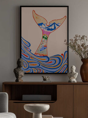 Feeling Blue, Shades of Blue Poster