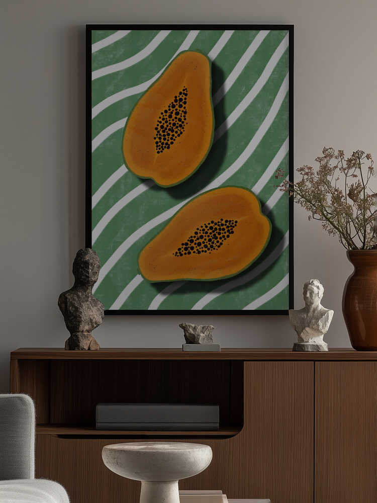 Papayas Poster