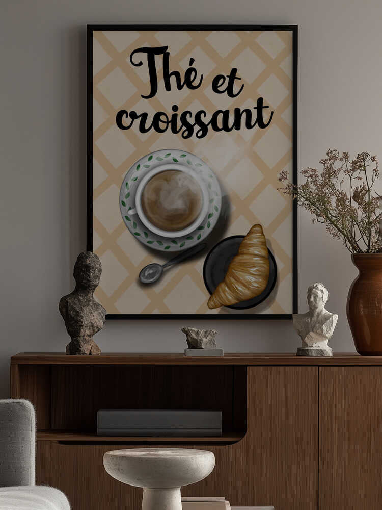 The Et Croissant Poster