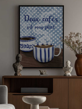 Two coffees please Poster