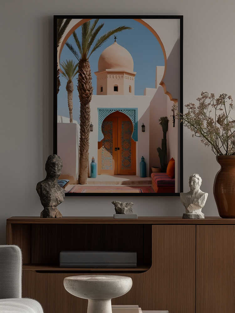 Bohemian Arches Poster