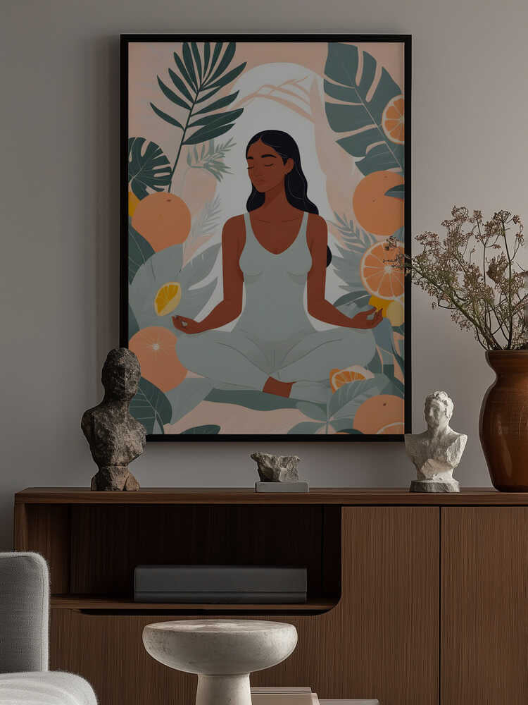 Citrus Meditation Poster