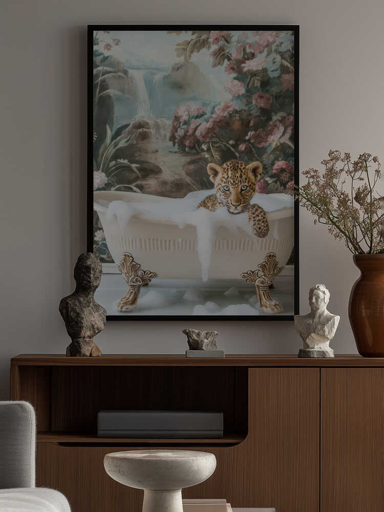 Leopard’s Spa Retreat Poster