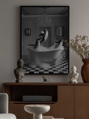 Penguin Party Poster
