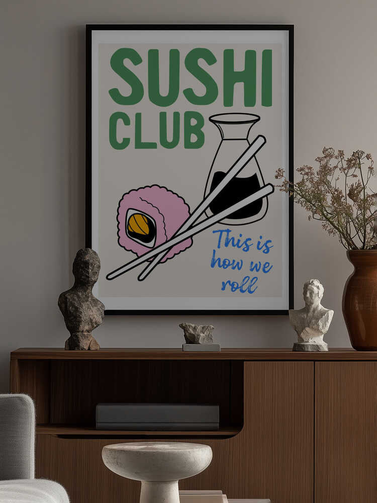 A3 Sushi Club 01.png Poster