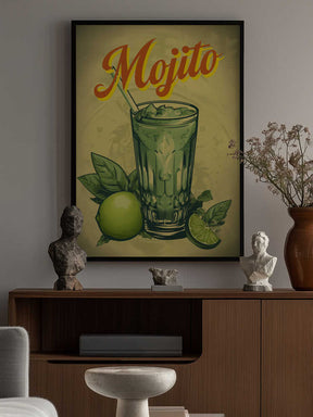 Lime Breeze Drink Poster