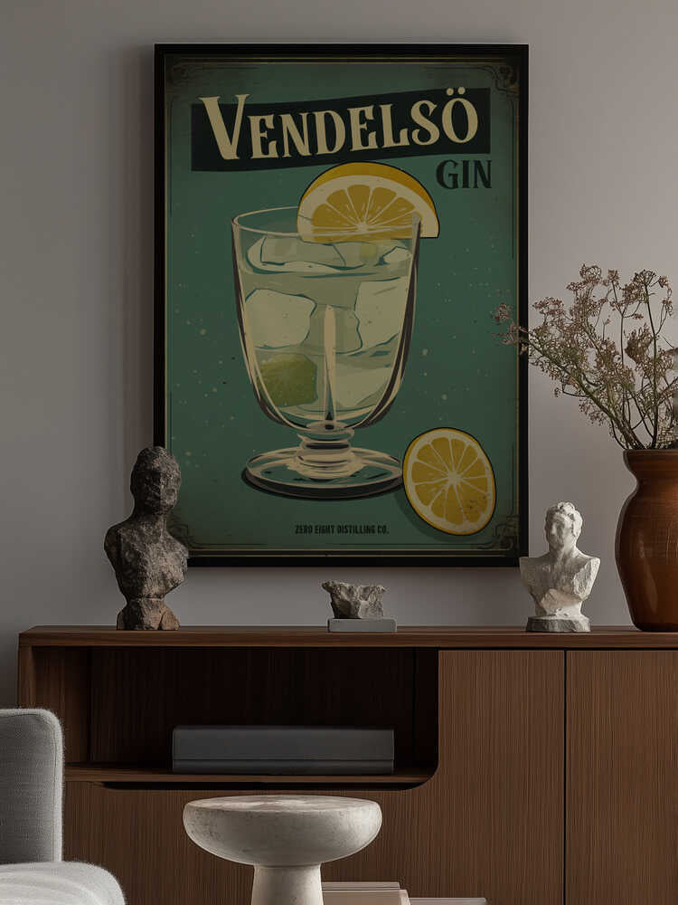 Vendelso Gin Poster