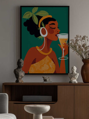 Drink In the Tropics Poster