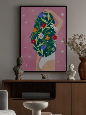 Floral Daydreams Poster