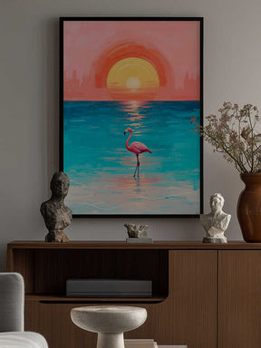 Just Vibin’ By the Sea Poster