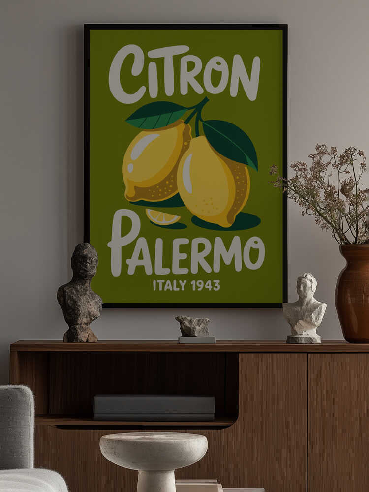 Lemon Harvest Poster