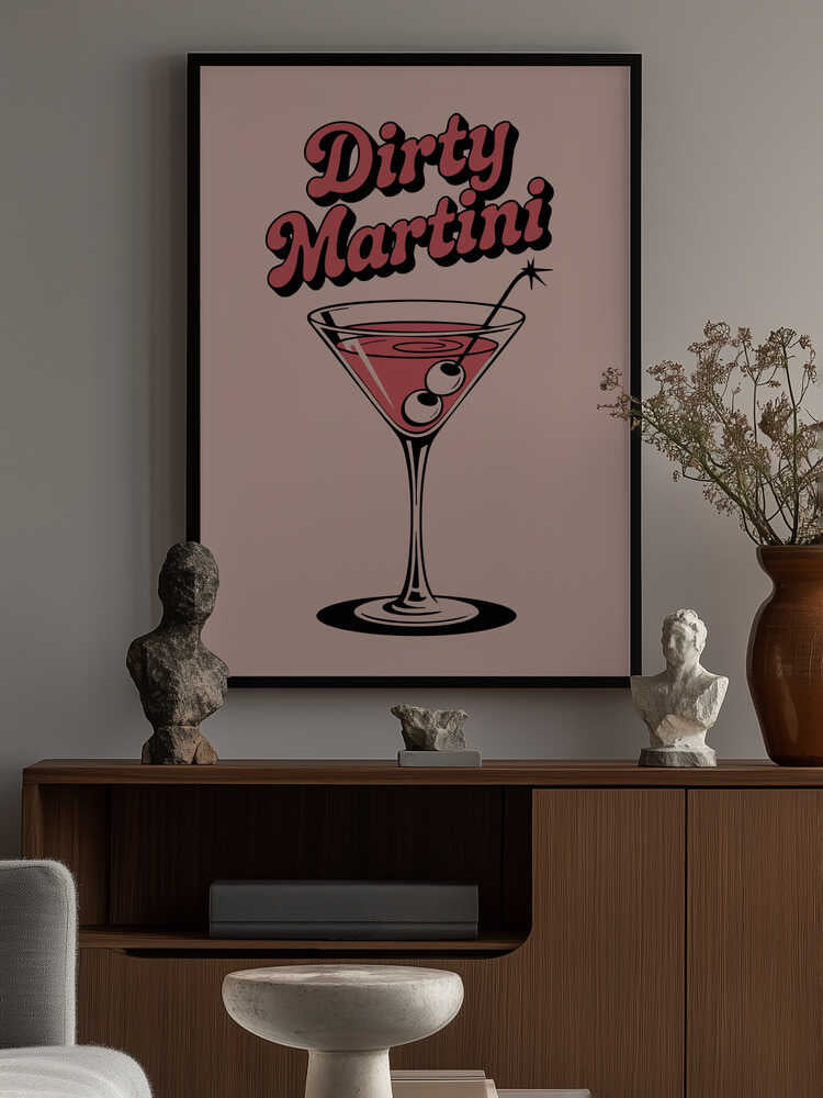 Martini Vibes Poster
