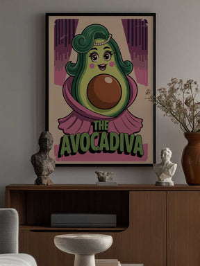 Glamorous Avocado Poster