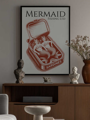 Mermaids in a Can Poster