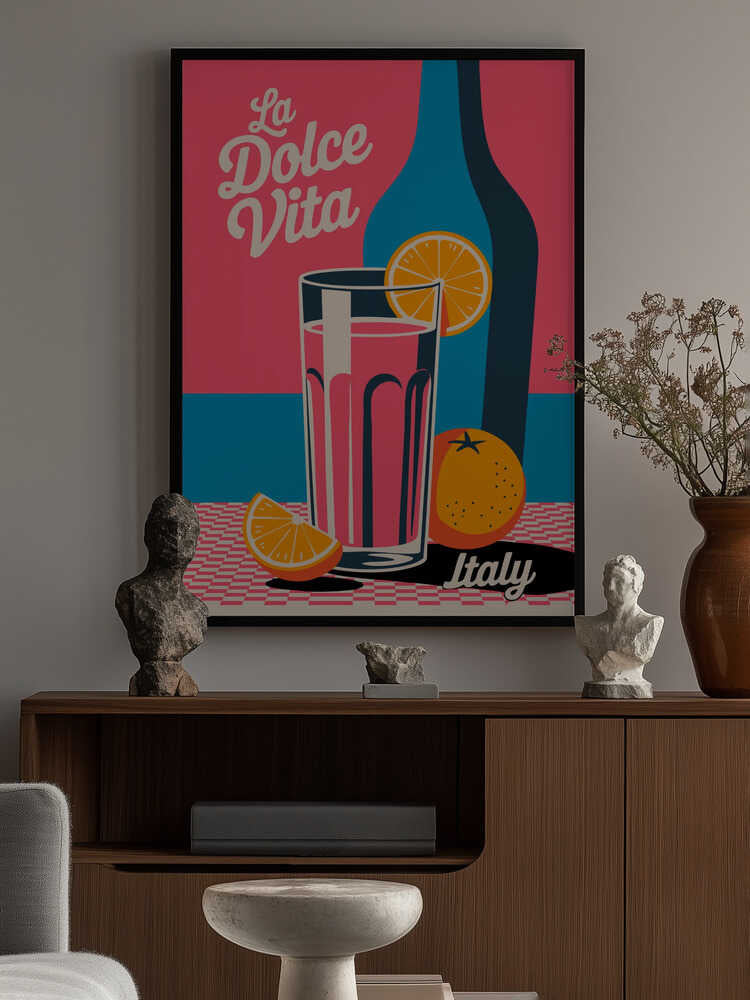 Citrus Delight Italy Poster