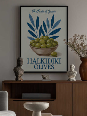 Halkidiki Olives Delight Poster