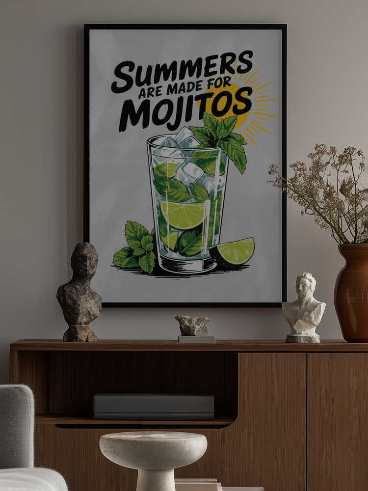 Summer Mojito Poster
