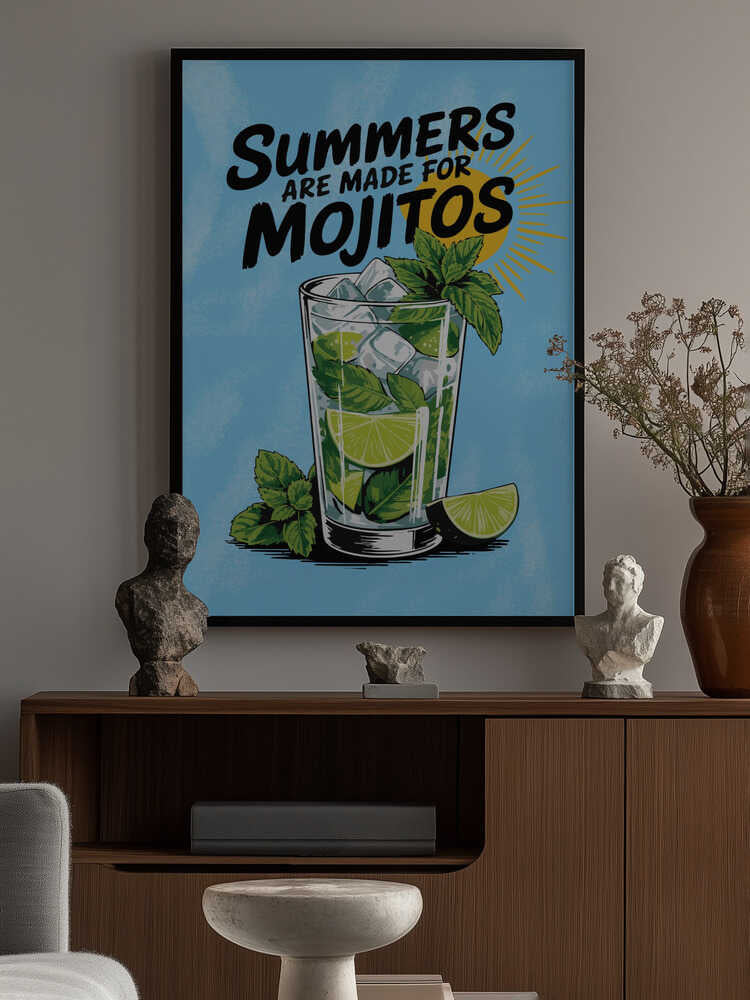 Summer Mojito Poster