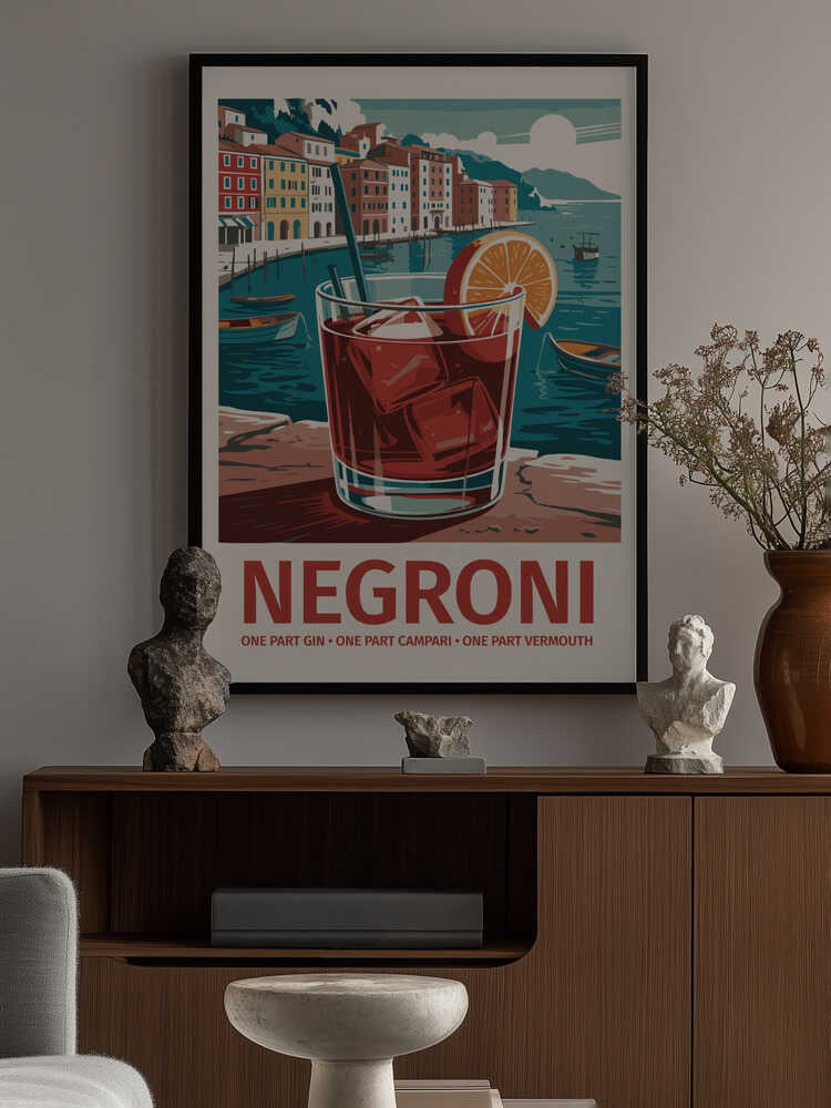 Negroni Vintage Poster