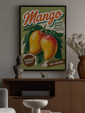 Mango Vintage Poster