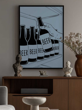 Beer Shelf Poster