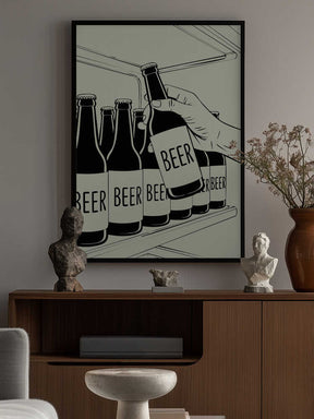 Beer Shelf Poster