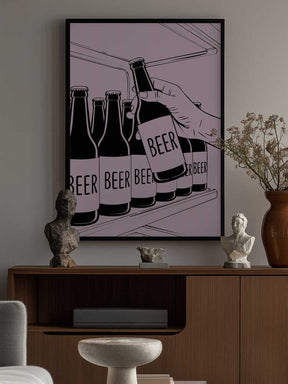 Beer Shelf Poster