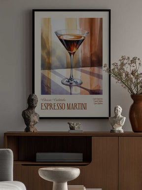 Classic Cocktails - Espresso Martini Poster