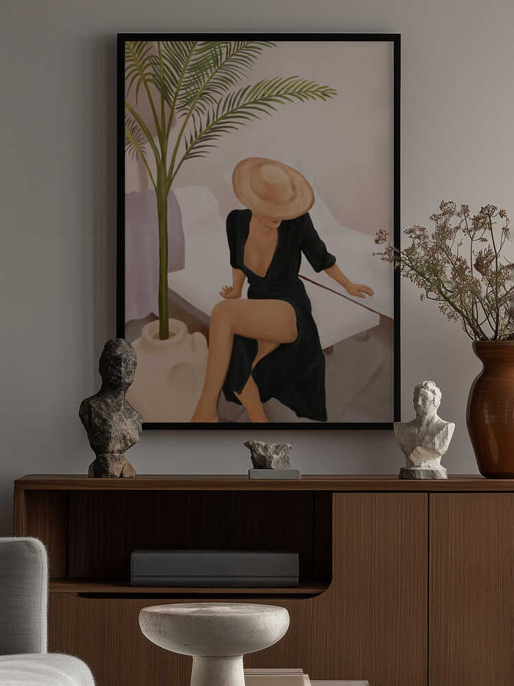 Elegance in Relaxation Poster