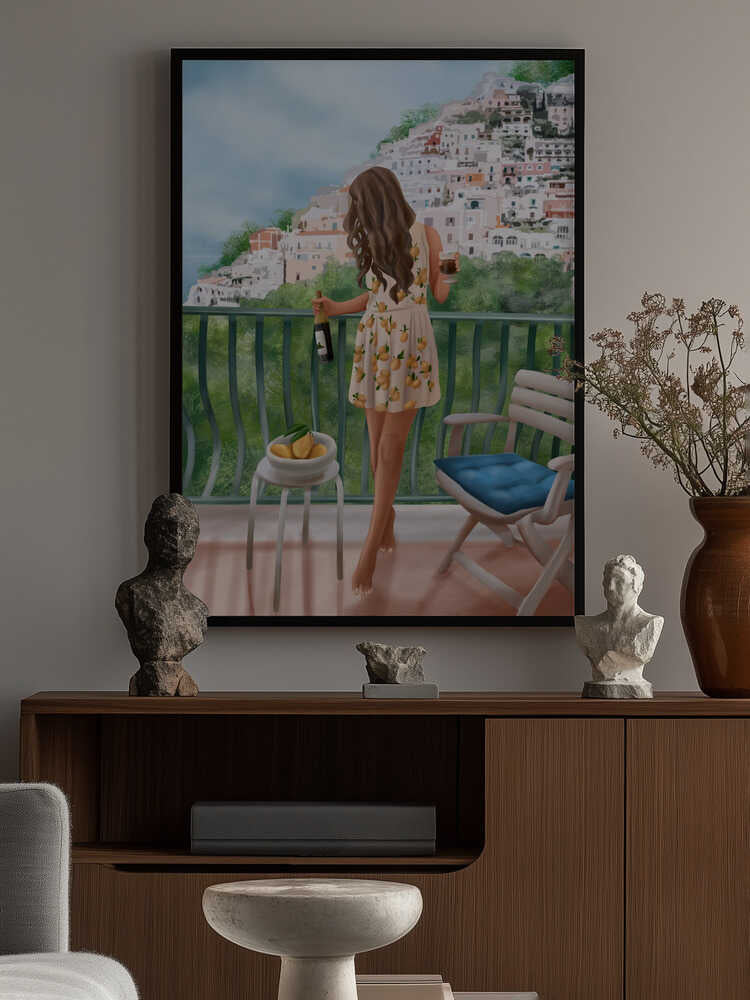 Balcony Bliss Poster