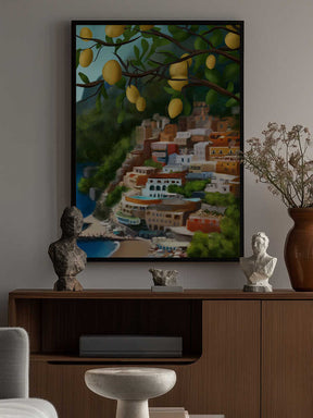 Lemon Coast Vistas Poster