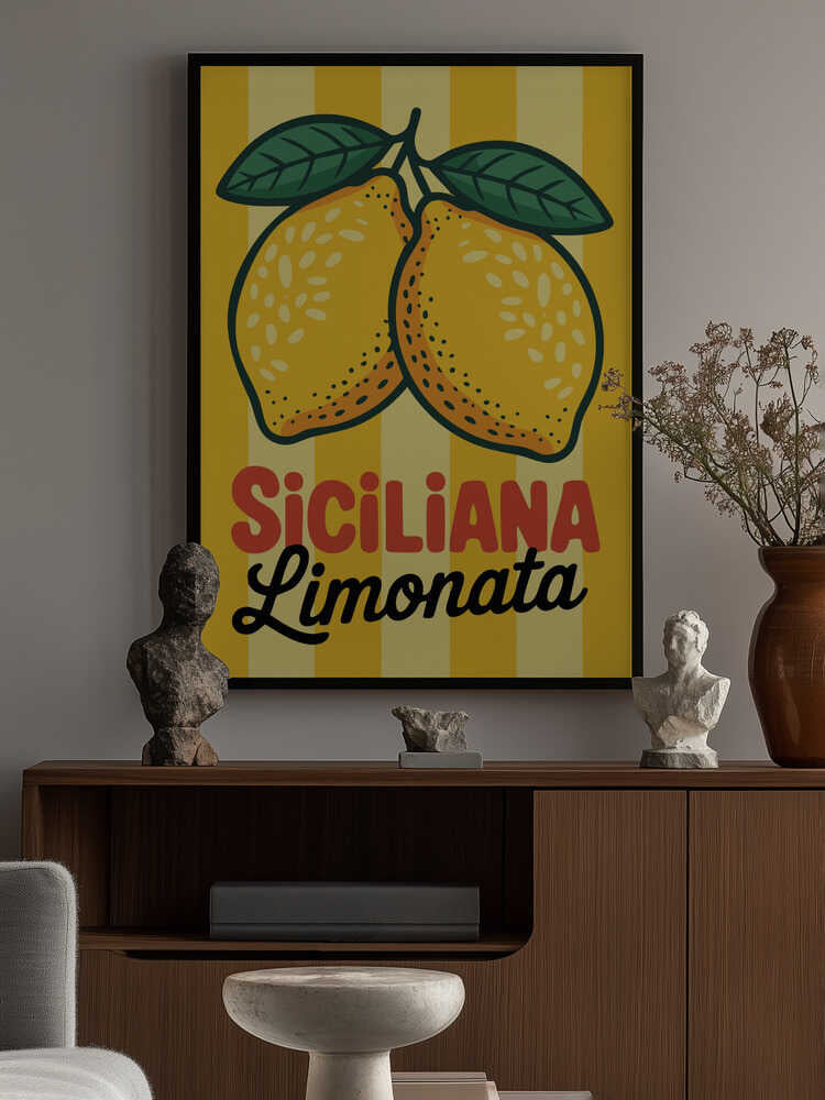 Siciliana Limonata Poster