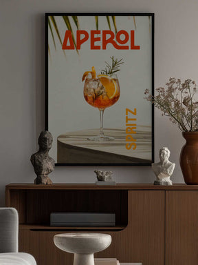 Aperol Spritz Tropic Poster