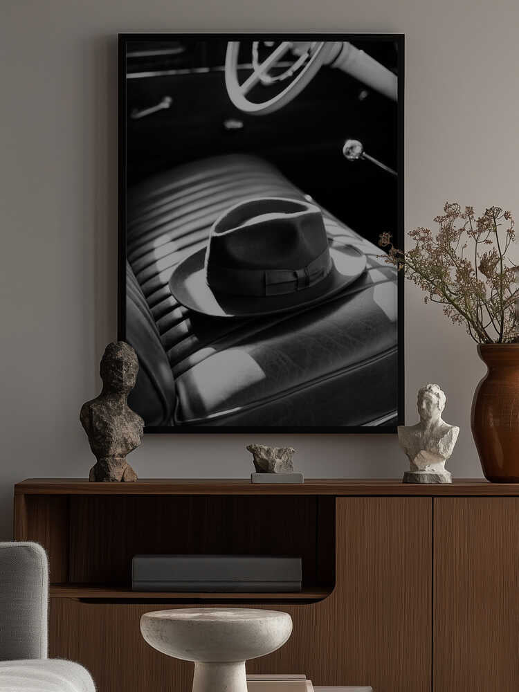 Hat In the Car Poster