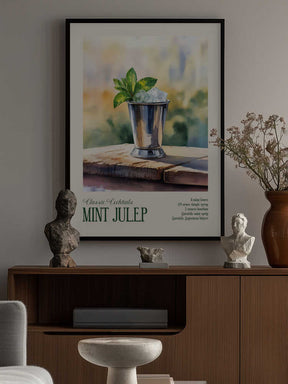 Classic Cocktails - Mint Julep Poster