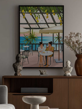 Beneath the Lemon Canopy Poster