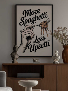 More Spaghetti, Less Upsetti Poster